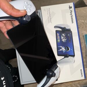 Sony PlayStation Portal Handheld Console - Black and White